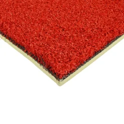 Greatmats Gym Turf Value 3/4 Inch x 15 Ft. Wide 5 mm Foam - Red