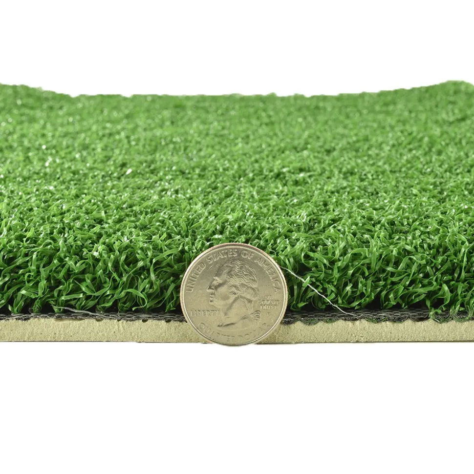Greatmats Gym Turf Value 3/4 Inch x 15 Ft. Wide 5 mm Foam - Green