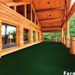 Grizzly Grass Peel and Stick Carpet Tile 1/4 Inch x 24x24 Inches 15 Per Case
