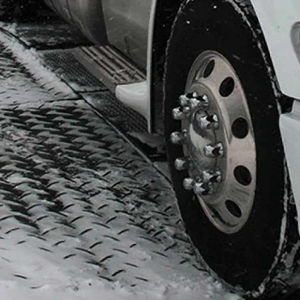 Ground Protection Mats Black 1/2 Inch x 3x6 Ft. with Hand Holes