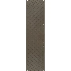 Ground Protection Mats Black 1/2 Inch x 2x8 Ft. Diamond/Diamond