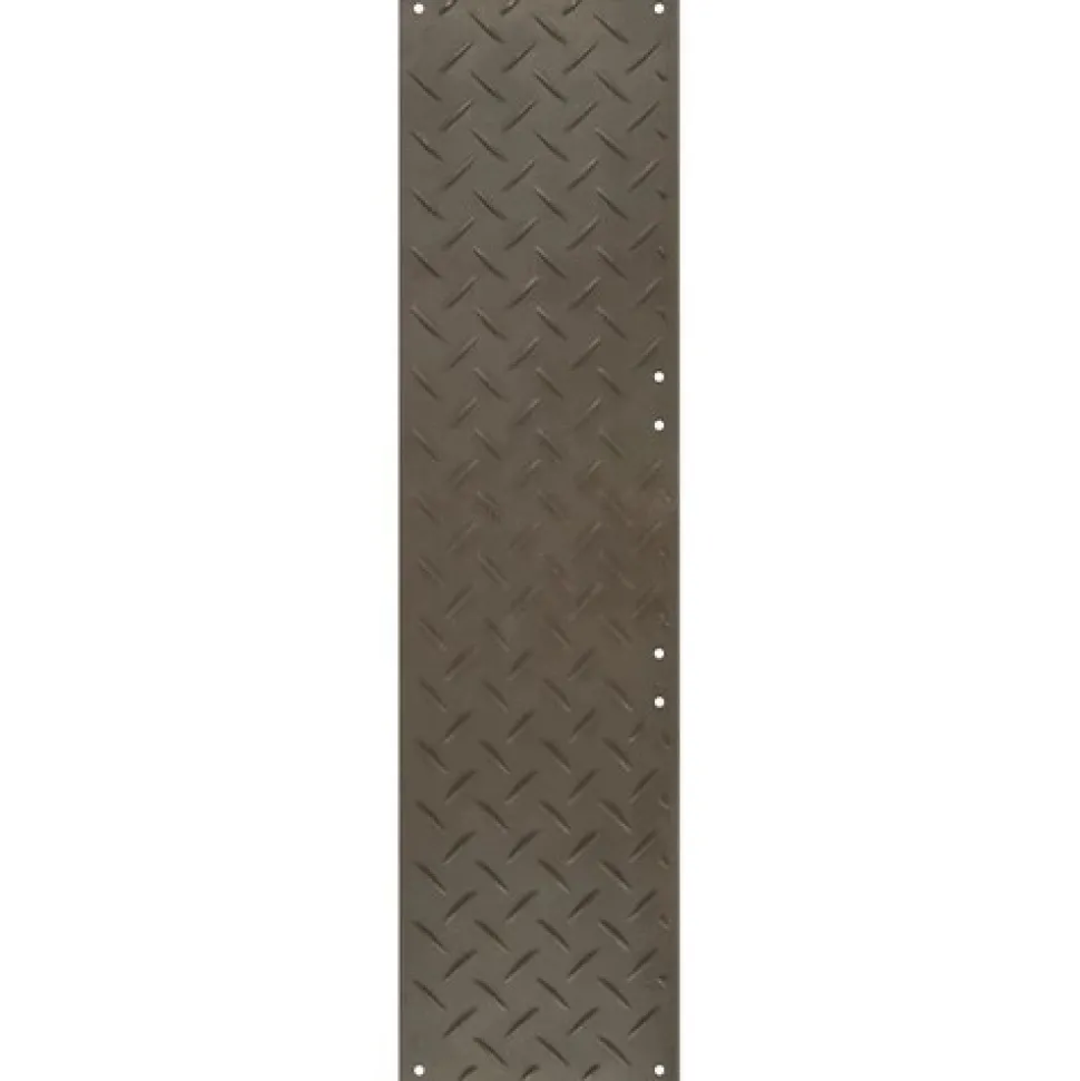Ground Protection Mats Black 1/2 Inch x 2x8 Ft. Diamond/Diamond