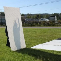 Ground Protection Mats Clear 1/2 Inch x 4x8 Ft.
