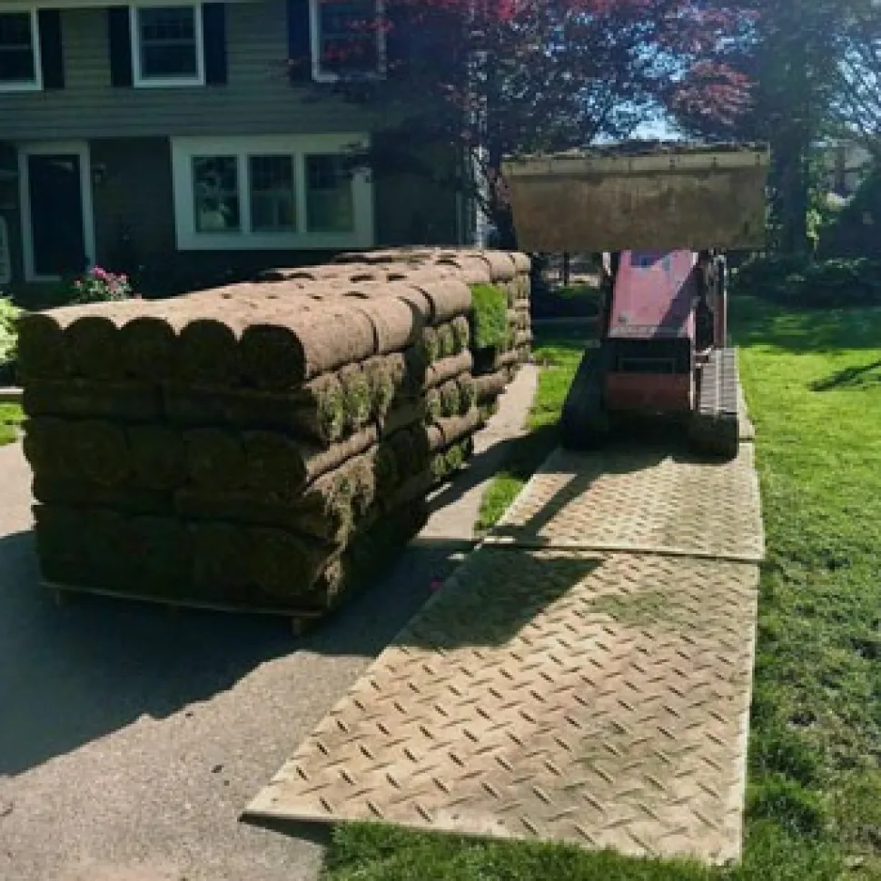 Ground Protection Mats Clear 1/2 Inch x 4x8 Ft.