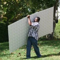 Ground Protection Mats Clear 1/2 Inch x 2x6 Ft.