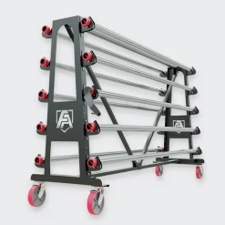 Gym Floor Covering Rolls Storage Rack 7,000 SF Capacity