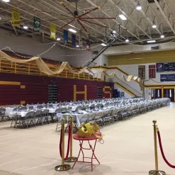 Gym Floor Cover 32 oz Vinyl per SF