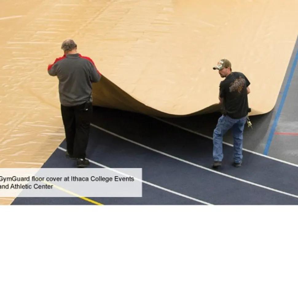 Gym Floor Cover 22 oz Vinyl per SF