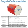 Gymnastics Octagon Mats 25 W x 30 L