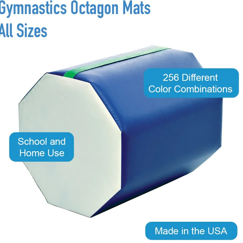 Gymnastics Octagon Mats 35 W x 40 L