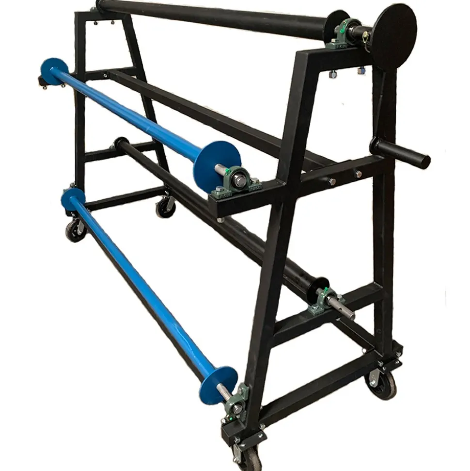 GymPro EcoRoll Carpet EZ-Roll Storage Rack 7,200 SF Capacity