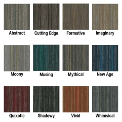 Higher Calling Commercial Carpet Plank .23 Inch x 9x36 Inches 20 per Carton
