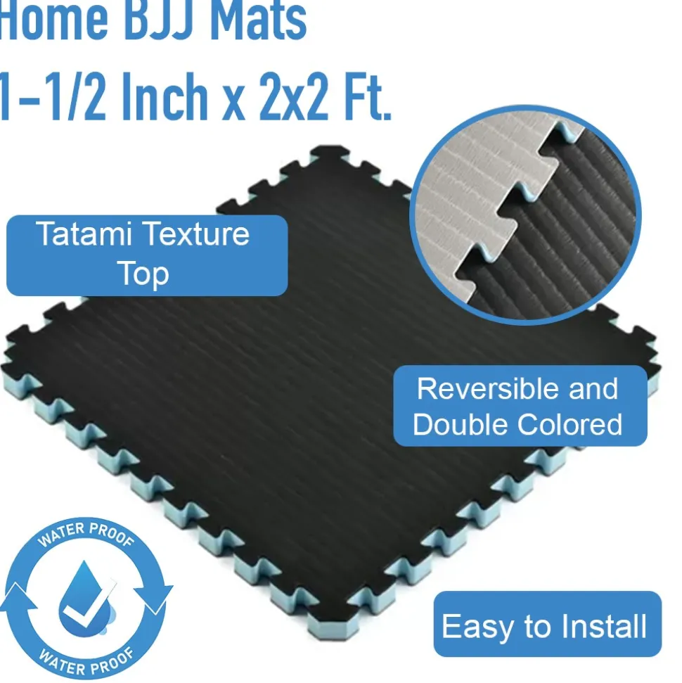 Home BJJ Mats 1-1/2 Inch x 2x2 Ft.