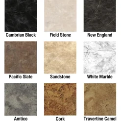 HomeStyle Stone Series Floor Tile 6 tiles 5 mm x 20.5x20.5 Inches