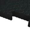 Horse Stall Interlocking 6 Ft. Border Mat Cobblestone 3/4 Inch 2x6 Ft.