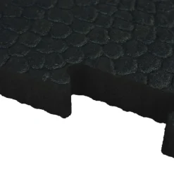 Horse Stall Interlocking 6 Ft. Border Mat Cobblestone 3/4 Inch 2x6 Ft.