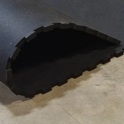 Horse Stall Interlocking Right Corner Mat Cobblestone 3/4 Inch x 2x6 Ft.