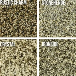 In a Snap Peel and Stick Carpet Tiles 3/4 Inch x 18x18 Inches 10 Per Case