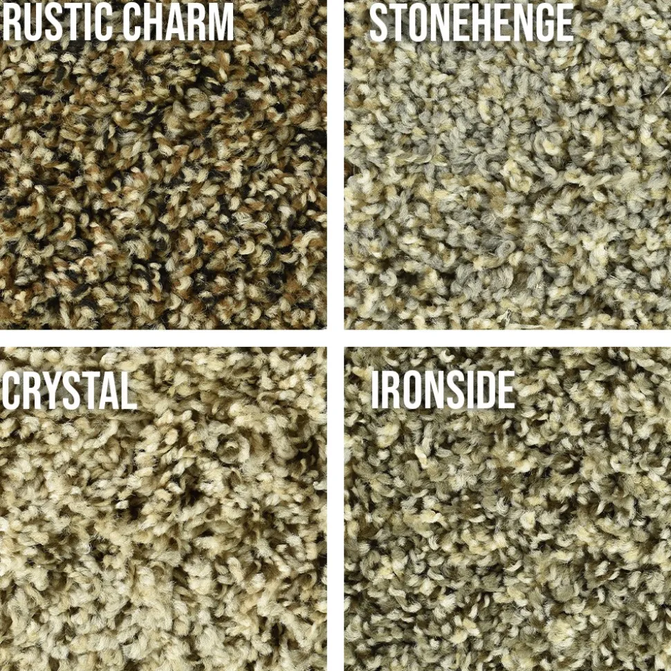 In a Snap Peel and Stick Carpet Tiles 3/4 Inch x 18x18 Inches 10 Per Case
