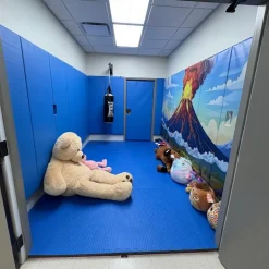 Indoor Playground Flooring Tiles 1-1/2 Inch x 1x1 Meter