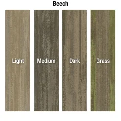 Ingrained Commercial Carpet Plank Colors .28 Inch x 25 cm x 1 Meter Per Plank