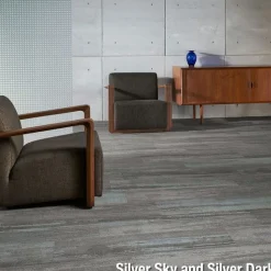 Ingrained Commercial Carpet Plank Neutral .28 Inch x 25 cm x 1 Meter Per Plank