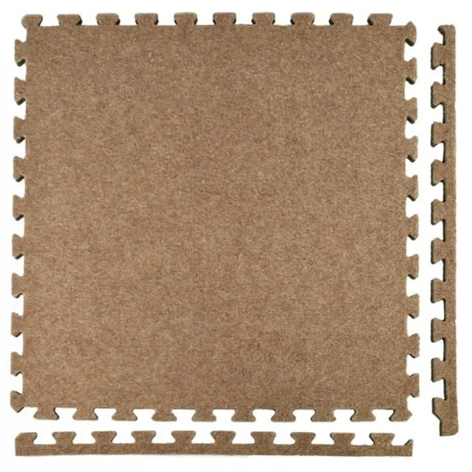 Interlocking Carpet Tiles Royal 20x30 Ft Kit