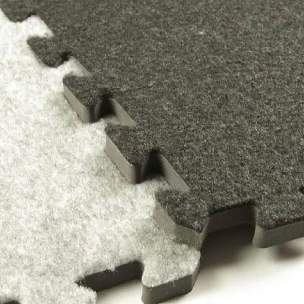 Interlocking Carpet Tiles Royal 20x30 Ft Kit