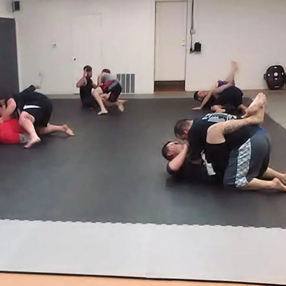 Jiu Jitsu Mats Interlocking 1-1/4 Inch x 1x1 Meter