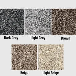 LCT Plush Luxury Carpet Tile 60 oz. 1 Inch x 24x40 Inches Carton of 5