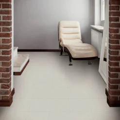 Leather PVC Floor Tile Colors 6 tiles 5mm x 20x20 Inches