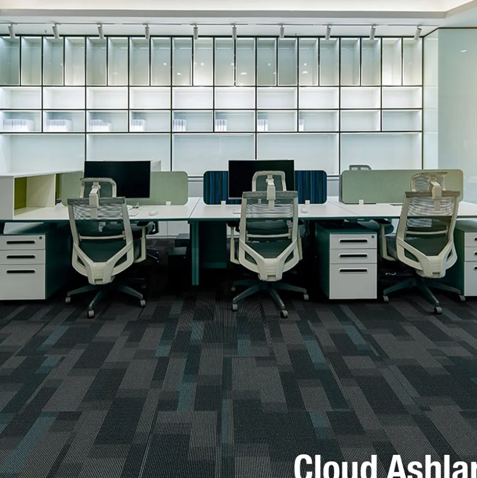 Magnify Commercial Carpet Planks 1/4 Inch x 12x48 Inches Carton of 14
