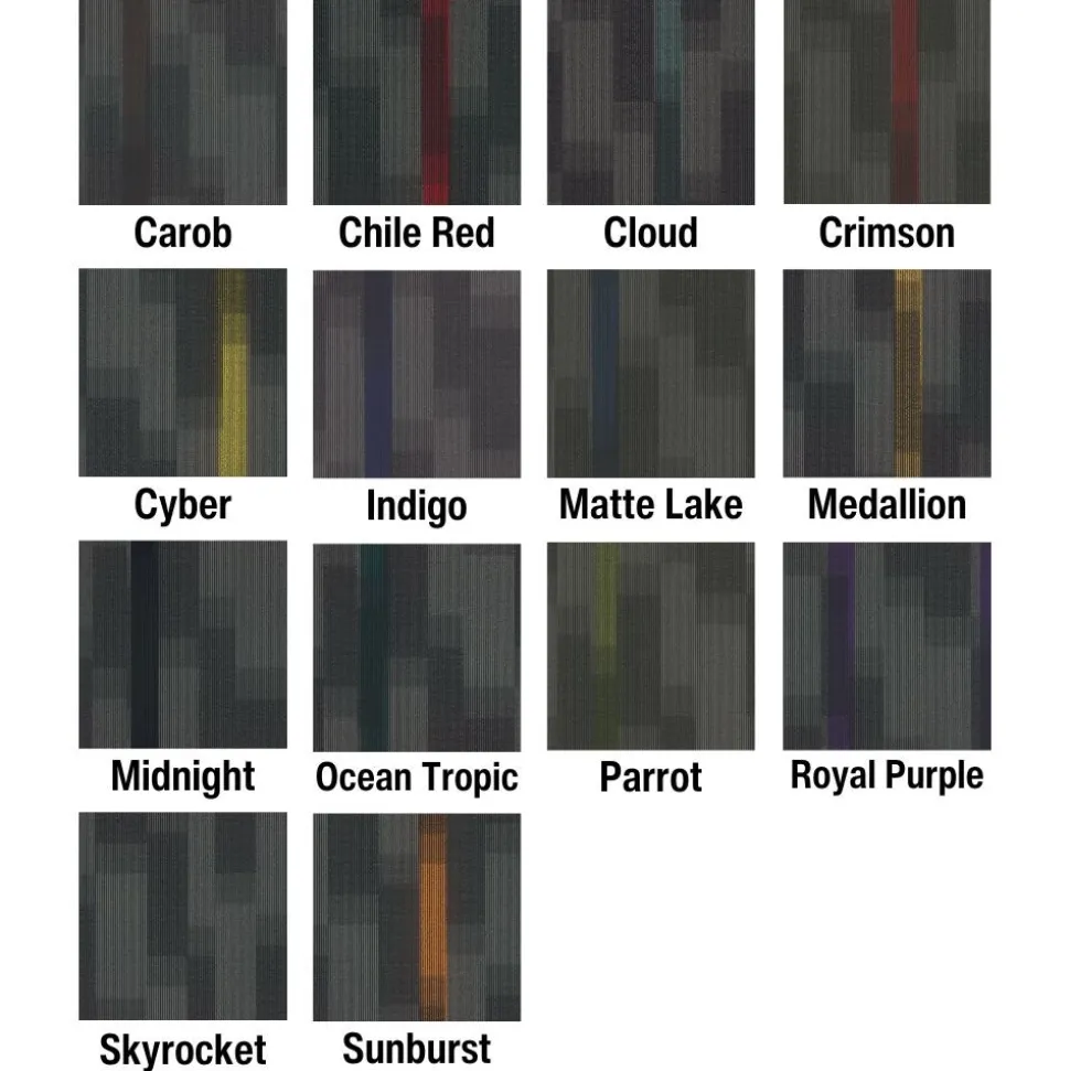 Magnify Commercial Carpet Tiles 1/4 Inch x 24x24 Inches Carton of 18