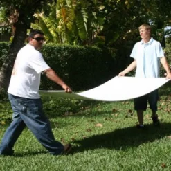 Mat-Pak Ground Protection Diamond-VersaMat Clear 1/2 Inch x 4x8 Ft.