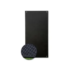 Mat-Pak Ground Protection VersaMat Tread Black 1/2 Inch x 3x8 Ft.