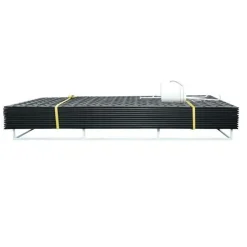 Mat-Pak Ground Protection VersaMat Tread Black 1/2 Inch x 4x8 Ft.