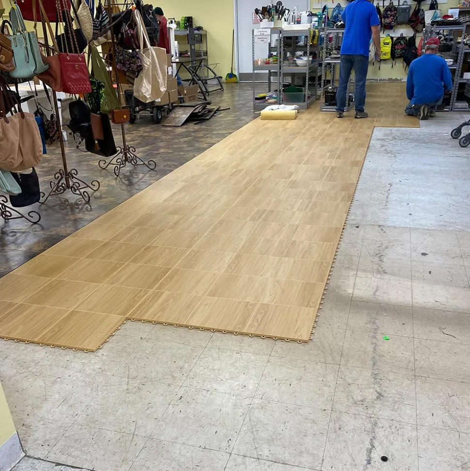 Max Tile Raised Floor Tile 5/8 Inch x 1x1 Ft.