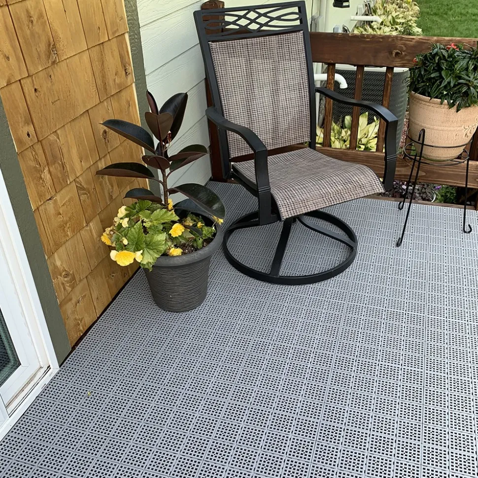 Patio Outdoor Tile 1/2 Inch x 1x1 Ft.