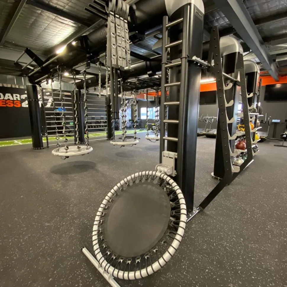 PaviGym Extreme SS Gym Rubber Floor Tiles 22 mm x 39.37x39.37 Inches