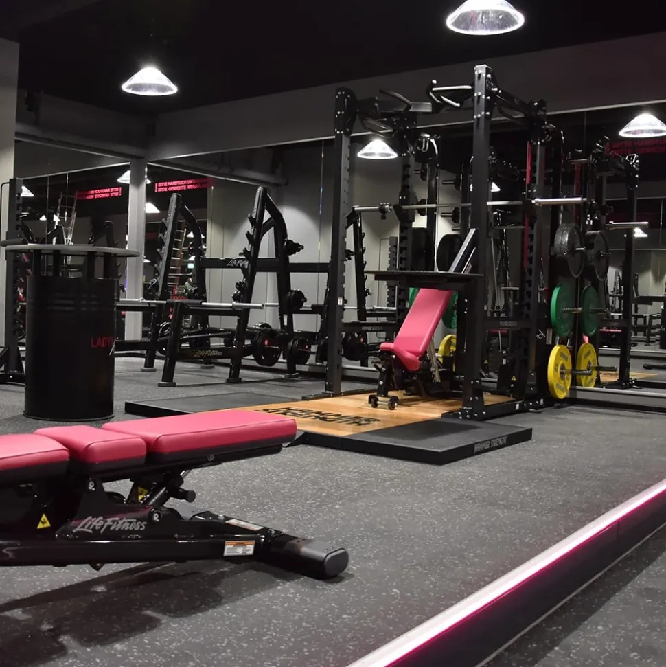 PaviGym Extreme SS Gym Rubber Floor Tiles 22 mm x 39.37x39.37 Inches