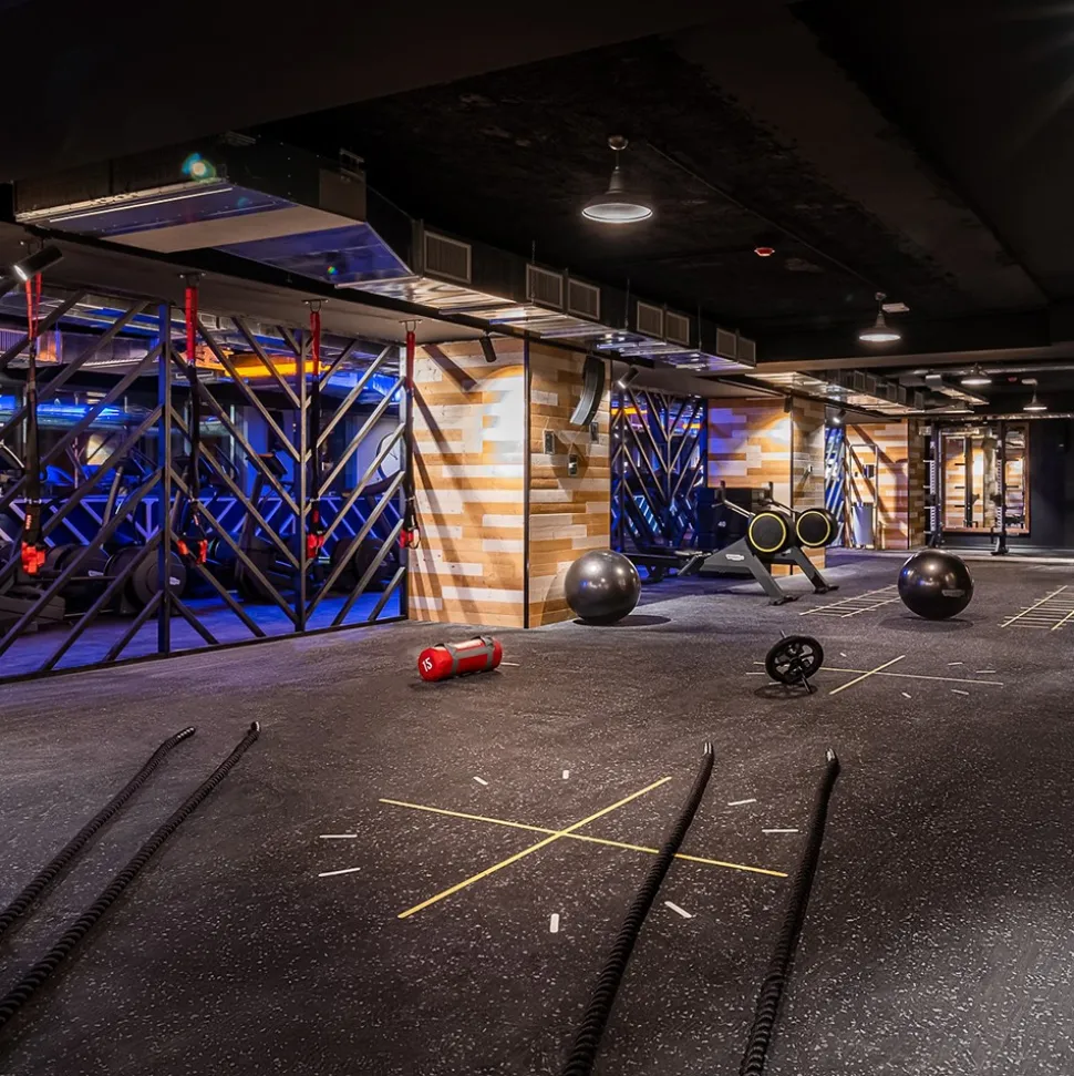 PaviGym Extreme SS Gym Rubber Floor Tiles 22 mm x 39.37x39.37 Inches