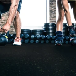 PaviGym Extreme SS Gym Rubber Floor Tiles 22 mm x 39.37x39.37 Inches