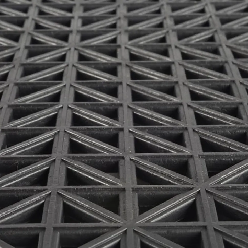 Perforated Tile - Heavy Duty - 3/4 Inch Black