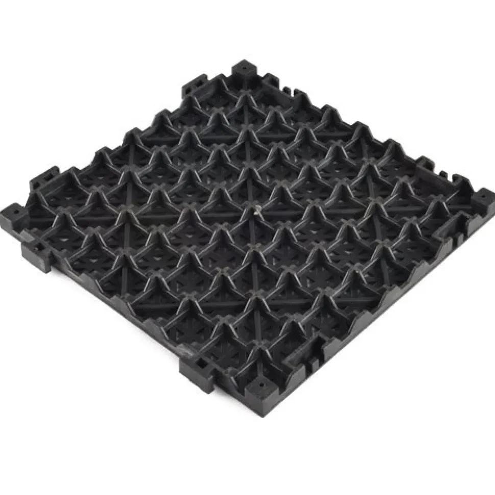 Perforated Tile - Heavy Duty - 3/4 Inch Black
