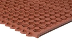 Performa Red Interlocking Fatigue Mat 3x3 Feet