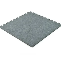 Plush Comfort Carpet Tile 5/8 Inch x 20x20 Ft. Kit Beveled Edges