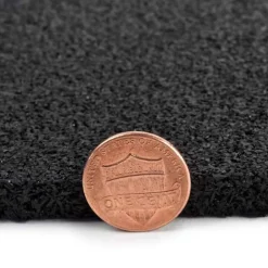 Plyometric Rubber Roll Geneva 3/8 Inch Black Per SF