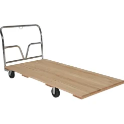 Portable Dance Floor Wood Cart