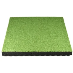 RageTurf dBTile 2.5 Inch x 24x24 Inches with Quad Blok