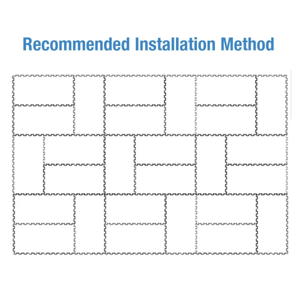 RageTurf Rally Interlocking Tile 24 mm x 23x46 Inches